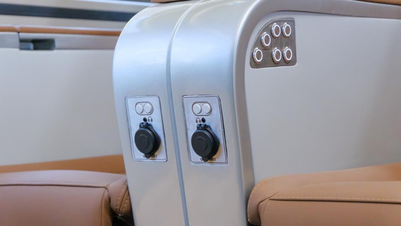 Interior gerbong Luxury Class KA Argo Lawu. (Dok: KAI)