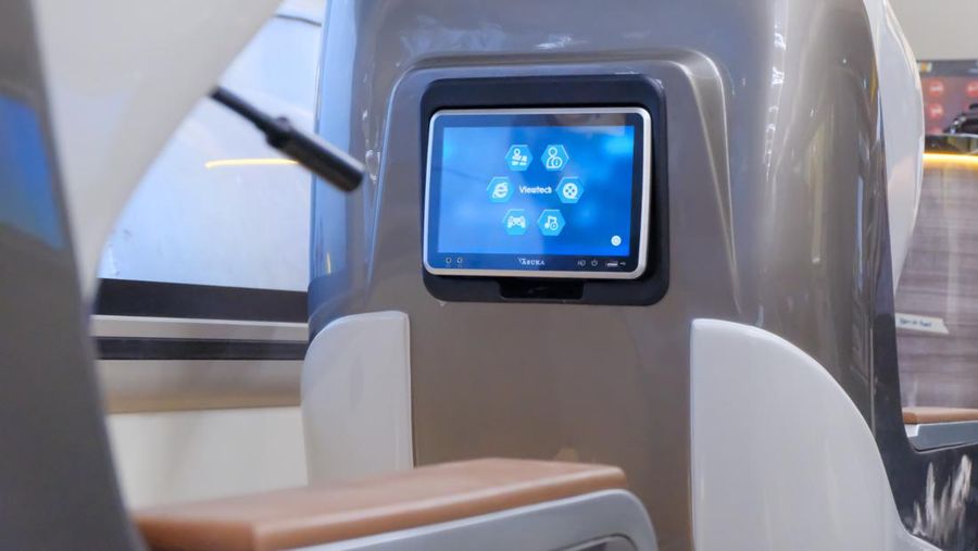 Interior gerbong Luxury Class KA Argo Lawu. (Dok: KAI)
