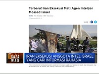 Video: Iran Eksekusi Intel Mossad, Ini Informasi Rahasianya!