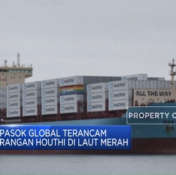 Kiamat Logistik! Pelayaran Global Setop Operasi di Laut Merah