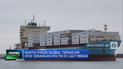 Kiamat Logistik! Pelayaran Global Setop Operasi di Laut Merah