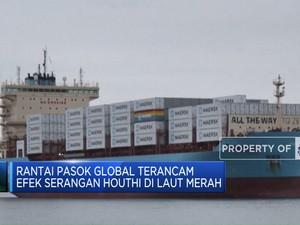 Kiamat Logistik! Pelayaran Global Setop Operasi di Laut Merah