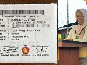 KTA Gerindra Milik Wagub Kepri Beredar, Partai Gerindra: Sudah Bergabung Ya