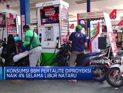Konsumsi BBM Pertalite Diproyeksi Naik 4% Selama Libur Nataru