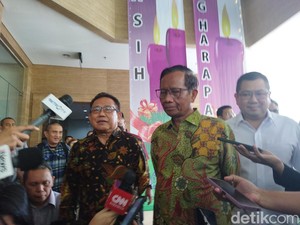 Mahfud Bertemu Ketum PGI, Pastikan Kesiapan Pengamanan Natal 2023