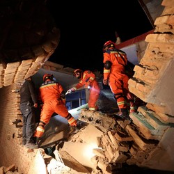 Update Terkini Gempa China, Korban Tewas Jadi 131 Orang
