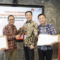 Gandeng Huawei, Telkom Incar Sumber Cuan Baru