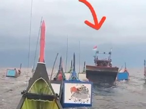 Viral Boat Nelayan Simulasi Halau Rohingya, Panglima Laot: Itu Langsir Ikan
