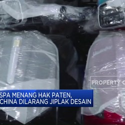 Vespa Menang Hak Paten, Motor China Dilarang Jiplak Desain