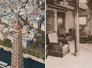 Siapa Sangka, Ada Apartemen Rahasia di Puncak Menara Eiffel