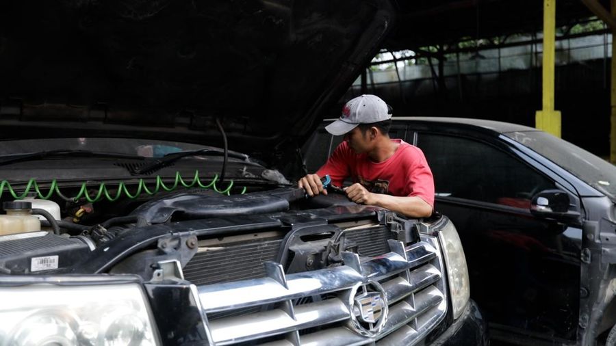 Bengkel Mobil. (Dok. Detikcom/20detik)