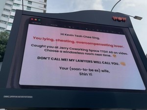 Viral Istri Pasang Billboard Ungkap Suami Selingkuh, Diduga S3 Marketing