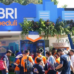 BRI Peduli Kelola 5,5 Ton Sampah di Ulang Tahun ke-128