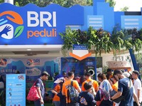 BRI Peduli Kelola 5,5 Ton Sampah di Ulang Tahun ke-128