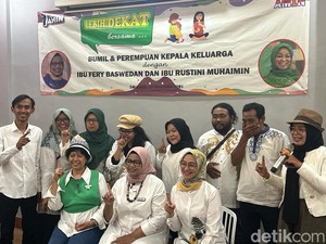 Fery Baswedan-Rustini Muhaimin Kampanyekan Visi-Misi AMIN Pro Perempuan