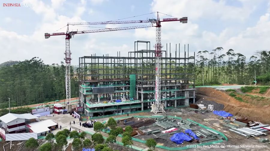 Hotel Nusantara IKN. (Tangkapan Layar Youtube Sekretariat Presiden)