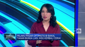 IHSG Kembali Ceria, Pasar Optimis BI Bakal Tahan Suku Bunga