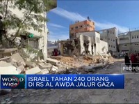 Video: Israel Tahan 240 Orang Di RS Al Awda Jalur Gaza