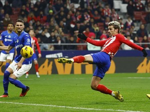 10 Pemain Atletico Madrid Vs Getafe Tuntas 3-3