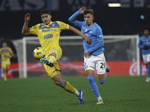 Napoli Vs Frosinone: Partenopei Kalah 0-4, Out dari Coppa Italia