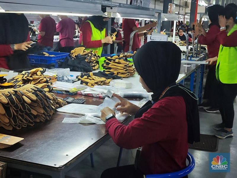 Pabrik. (CNBC Indonesia/Sefti Oktarianisa)