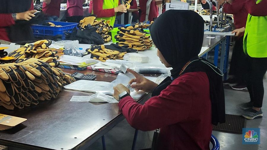 Pabrik. (CNBC Indonesia/Sefti Oktarianisa)