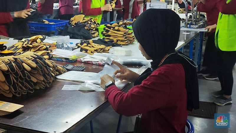 Pabrik. (CNBC Indonesia/Sefti Oktarianisa)