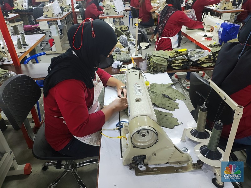 Pabrik. (CNBC Indonesia/Sefti Oktarianisa)