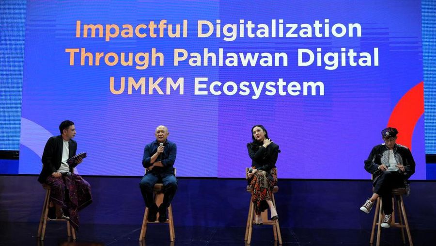 Pahlawan Digital UMKM 2023 Awarding Night. (Dok. Kementerian Koperasi dan UKM)