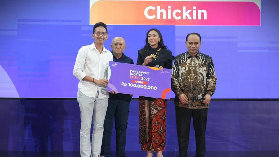 Pahlawan Digital UMKM 2023 Awarding Night. (Dok. Kementerian Koperasi dan UKM)