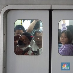 Pohon Tumbang Berhasil Dievakuasi, KRL Rangkasbitung Berangsur Normal