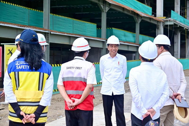 Presiden Jokowi bermalam di IKN (Dok: Biro Pers Sekretariat Presiden)