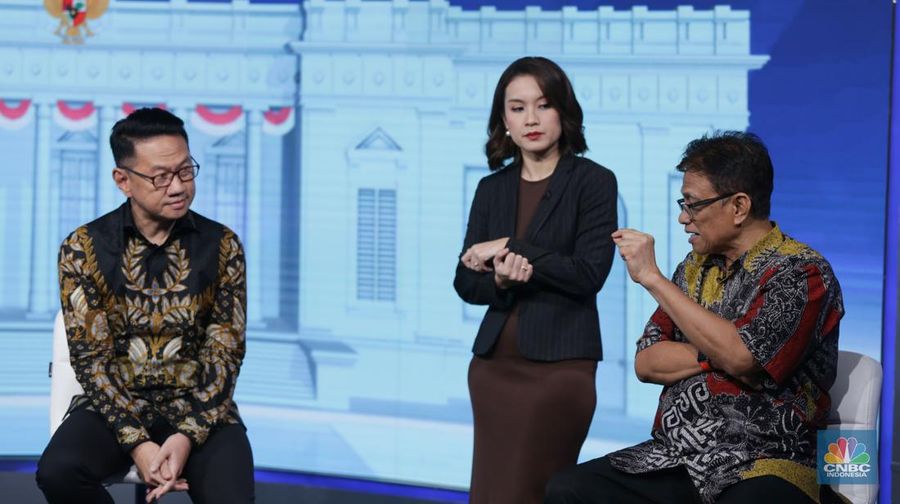 Sekretaris Ekesekutif TPN Ganjar-Mahfud, Heru Dewanto dalam Your Money Your Vote dengan tema 