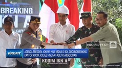 Jokowi Groundbreaking Polres, Kodim Hingga Kampus di IKN