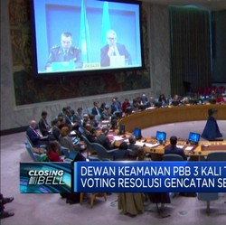 DK PBB 3 Kali Tunda Voting Resolusi Gencatan Senjata