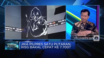 IHSG Bakal Tembus Level 7.700 Asal Pilpres Satu Putaran?