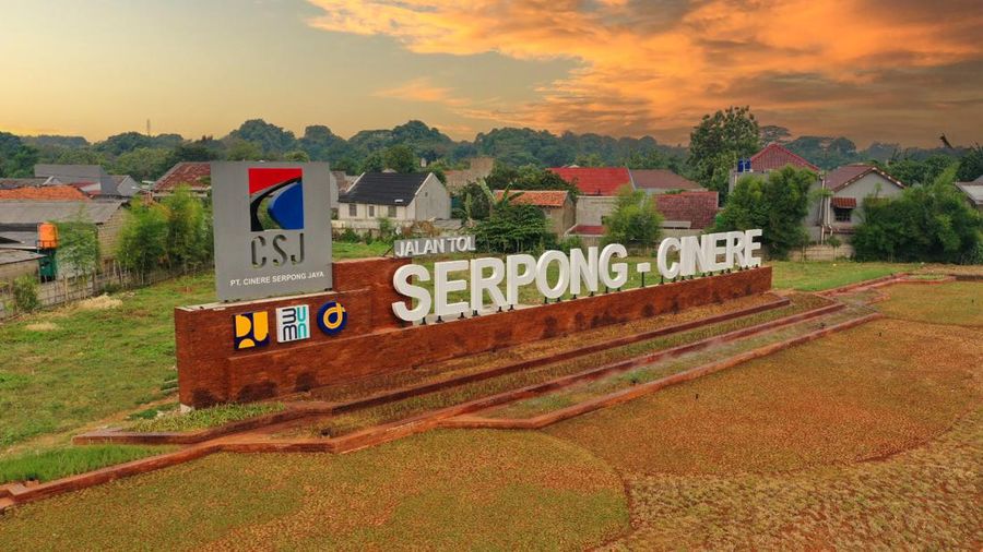 Jalan Tol Serpong-Cinere Seksi 2 Pamulang-Cinere mulai dibuka besok dan gratis.(Dok: Jasa Marga)