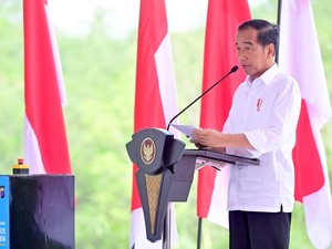 8 Momen Jokowi Groundbreaking Proyek Infrastruktur IKN di Sana-sini