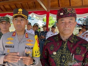 400 Personel Amankan Pelabuhan Padangbai-Gereja Saat Nataru