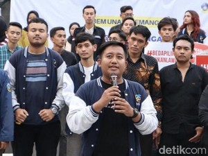 Mahasiswa Unair Gelar Deklarasi Kawal Pemilu Damai
