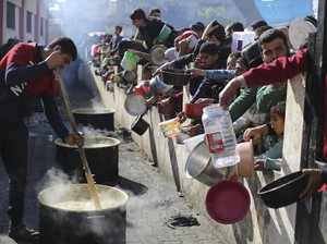 Penduduk Gaza Hadapi Bencana Kelaparan, Hampir Tak Ada yang Bisa Dikonsumsi