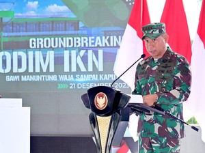 Panglima TNI Jelaskan Pembangunan Kodim IKN Sesuai Konsep Green Building