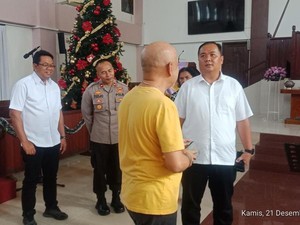 Polsek Pesanggrahan Perketat Keamanan Gereja Jelang Natal