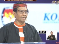 Selamatkan RI! Ini Janji Mahfud Sikat KKN-Tabrak Koruptor