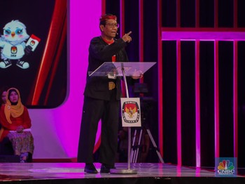 Mahfud MD Ajari Cak Imin Hitung Target Pertumbuhan Ekonomi 7%