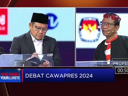 Diajari Mahfud Hitung Pertumbuhan Ekonomi, Ini Kata Cak Imin