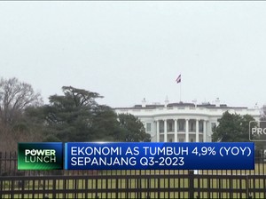 Video: Ekonomi AS Tumbuh 4,9% (Yoy) Sepanjang Q3-2023