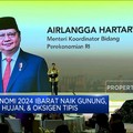 Ekonomi RI 2024 Ibarat Naik Gunung, Airlangga Ajak Koordinasi