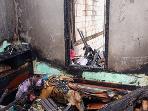 Rumah di Johar Baru Jakpus Kebakaran, Perabotan Hangus
