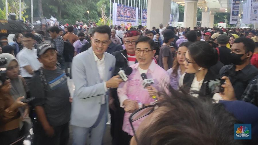 Ketua Tim Pemenangan Nasional (TPN) Ganjar-Mahfud, Arsjad Rasjid. (CNBC Indonesia/Rosseno Aji Nugroho)